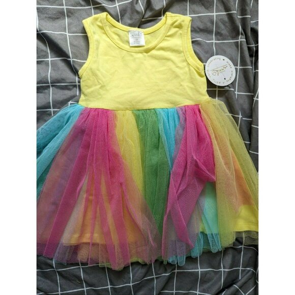 Sweet Wink Rainbow Party Dress - Picture 1 of 1